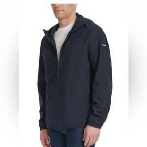 Calvin Klein men’s windbreaker hooded jacket navy size XL